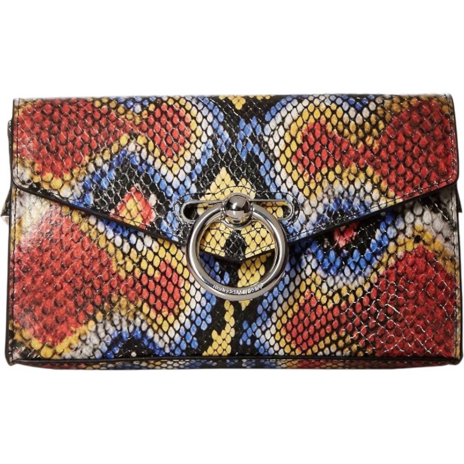 New Rebecca Minkoff Women's Jean Belt Bag In Yellow Multi